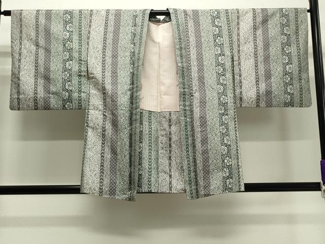 平和屋着物●上質な紬　アンサンブル　花間道　正絹　逸品　CAAY6761gh