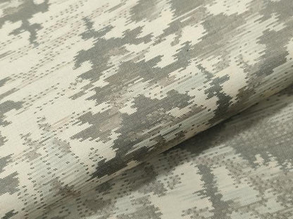 平和屋着物●本場大島紬 白大島 草木文 総絣 正絹 逸品 CAAY6770gh