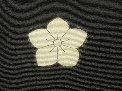平和屋着物●豪華黒留袖 友禅 作家物 扇面舟花文 正絹 逸品 CAAY6785gh