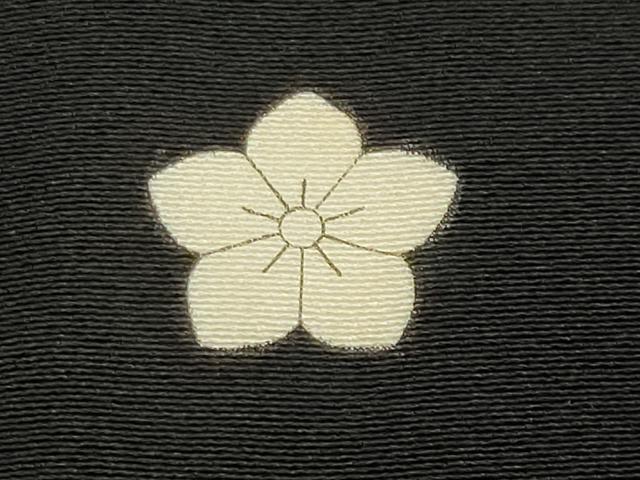 平和屋着物●豪華黒留袖 友禅 作家物 扇面舟花文 正絹 逸品 CAAY6785gh