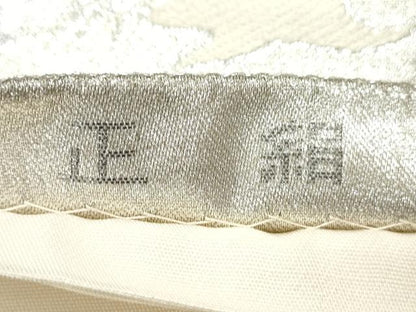 平和屋着物◎六通柄袋帯　飛鶴風景文　プラチナ箔二重織　正絹　逸品　CAAY7276th