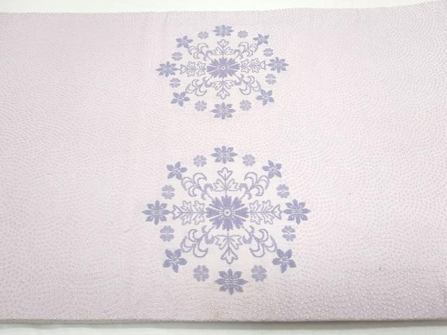 平和屋着物◎太鼓柄袋帯 正倉院紋古代裃地紋 ワンポイント 正絹 逸品 CAAY7338th