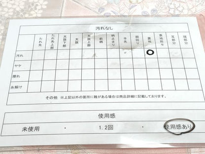 平和屋着物◎六通柄袋帯 唐織 亀甲花文 金銀糸 正絹 逸品 CAAY7487th