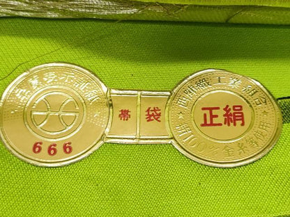 平和屋着物◎西陣　六通柄袋帯　乱菊文　金糸　正絹　逸品　CAAY7607fb