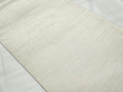 平和屋着物◎全通柄袋帯　ワンポイント　万寿菊　銀糸　正絹　逸品　CAAY7767fb