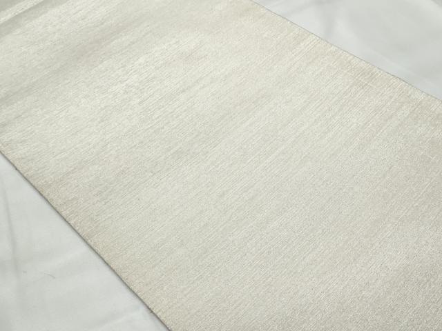 平和屋着物◎全通柄袋帯　ワンポイント　万寿菊　銀糸　正絹　逸品　CAAY7767fb