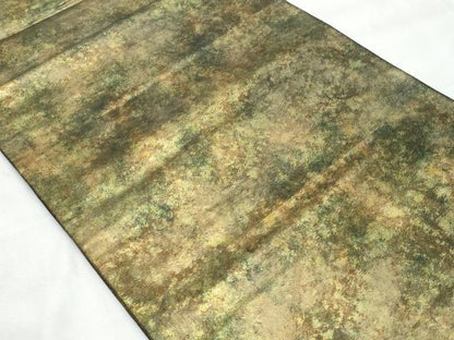 平和屋着物◎六通柄袋帯　霞文　引箔　正絹　逸品　CAAY7777fb