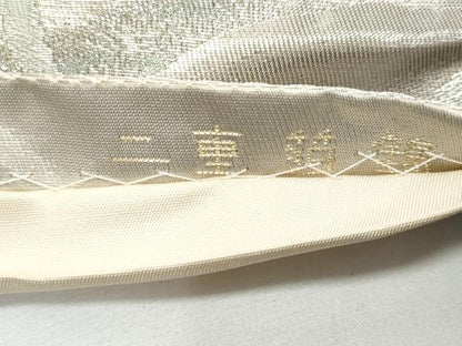 平和屋着物◎六通柄袋帯　唐織　花背の里　二重箔錦　金銀糸　正絹　逸品　CAAY7797fb