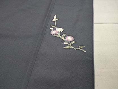 平和屋着物●訪問着 友禅 枝花文 暈し染め 正絹 逸品 未使用 CAAY8063gh