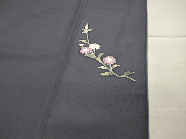 平和屋着物●訪問着 友禅 枝花文 暈し染め 正絹 逸品 未使用 CAAY8063gh