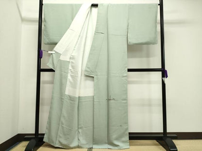 平和屋着物●色留訪問着　総刺繍　草木舟文　金銀糸　正絹　逸品　CAAY8071gh