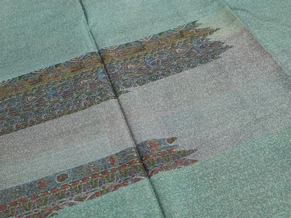 平和屋着物●訪問着　本場染大島紬　花鳥吉祥文　正絹　逸品　CAAY8081gh