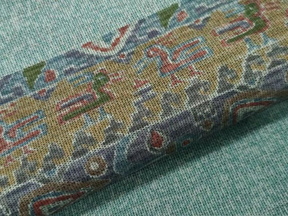 平和屋着物●訪問着　本場染大島紬　花鳥吉祥文　正絹　逸品　CAAY8081gh