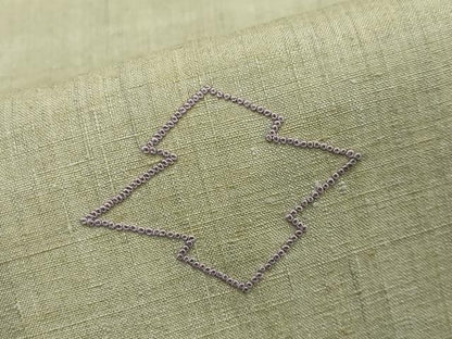平和屋着物●中国三大刺繍　相良刺繍　総刺繍　色留訪問着　紬地　松皮菱文　正絹　逸品　CAAY8093gh