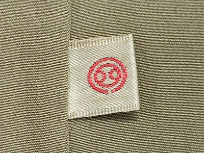 平和屋着物●訪問着　紬地　手描き　更紗花唐草文　金彩　西武百貨店扱い　正絹　逸品　CAAY8094gh