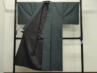 平和屋着物●男性 本場大島紬 アンサンブル 100亀甲 総詰め 正絹 逸品 CAAY8109gh