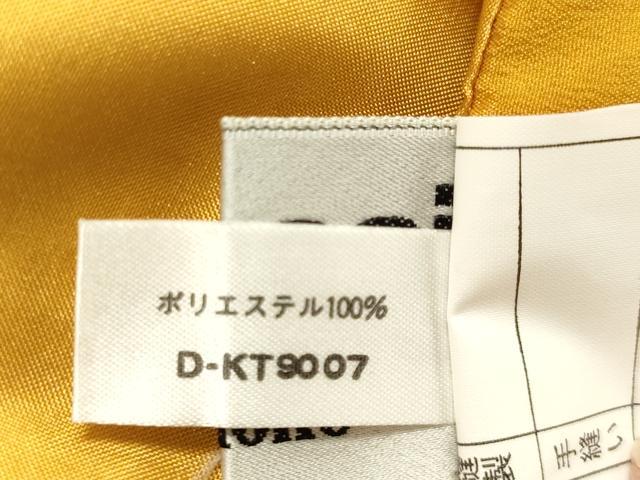 平和屋着物●小振袖 二尺袖 孔雀花文 苔色 金銀彩 洗える着物 CAAY8168gh
