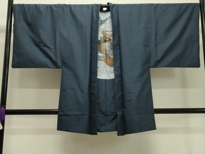 平和屋着物●男性 本場大島紬 アンサンブル 100亀甲 総詰め 正絹 逸品 CAAY8178gh