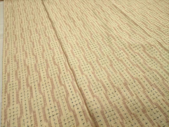 平和屋着物●上質な紬　間道　正絹　逸品　CAAY8186gh