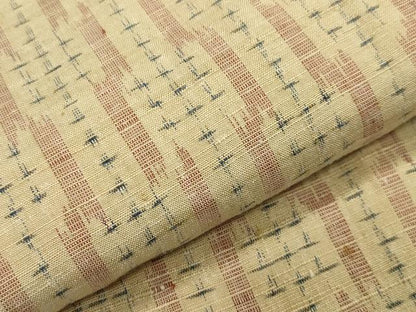 平和屋着物●上質な紬　間道　正絹　逸品　CAAY8186gh