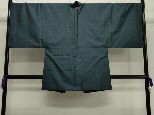 平和屋着物●男性　本場大島紬　アンサンブル　80亀甲　総詰め　正絹　逸品　CAAY8220gh