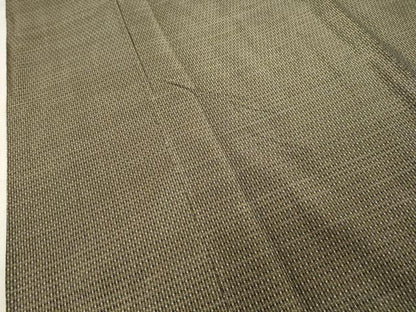 平和屋着物●男性　本場大島紬　アンサンブル　幾何学文　正絹　逸品　CAAY8221gh