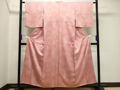 平和屋着物■色留訪問着　絵巻花地紋　暈し染め　正絹　逸品　CAAY8286gh