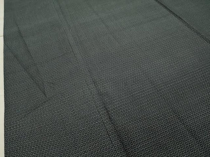 平和屋着物●男性　本場大島紬　アンサンブル　80亀甲　総詰め　正絹　逸品　CAAY8361gh