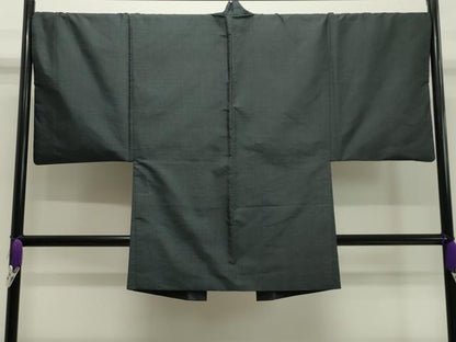 平和屋着物●男性　本場大島紬　アンサンブル　80亀甲　総詰め　正絹　逸品　CAAY8361gh