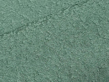 平和屋着物●本草木染作家　瑞寶　色無地　紋意匠　老竹色　正絹　逸品　CAAY8375gh