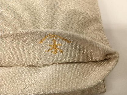 平和屋着物◎太鼓柄袋帯 つづれ 有栖川文様 金銀糸 正絹 逸品 CAAY8416ua