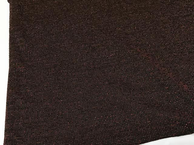 平和屋着物■和装コート　霞文　黒地　正絹　逸品　CAAY8600ua