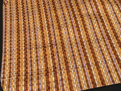 平和屋着物■道行コート 間道 正絹 逸品 CAAY8768ua