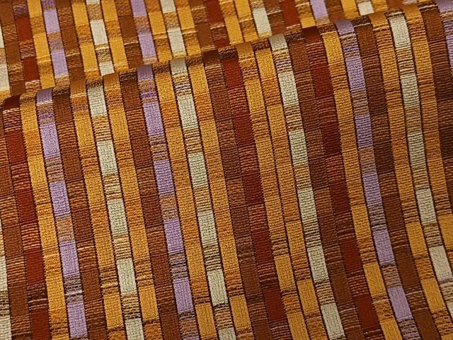 平和屋着物■道行コート 間道 正絹 逸品 CAAY8768ua