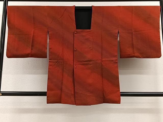 平和屋着物■道行コート　リバーシブル　霞文　暈し染め　正絹　逸品　CAAY8793ua
