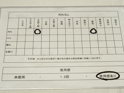 平和屋着物◎太鼓柄袋帯　すくい織　天井草花丸文　正絹　逸品　CAAY8903in