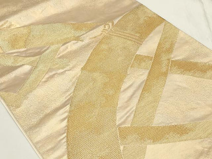 平和屋着物◎六通柄袋帯　籬　金糸　正絹　逸品　CAAY8973in