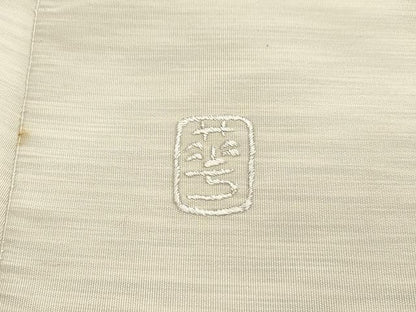 平和屋着物●極上 手織綴れ 山鹿清華 中国三大刺繍 総相良刺繍 太鼓柄袋帯 孔雀羽文 金糸 正絹 逸品 CAAY9316yk