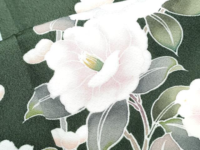 平和屋着物●訪問着 友禅 枝花文 暈し染め 背抜き仕立て 正絹 逸品 CAAY9415th