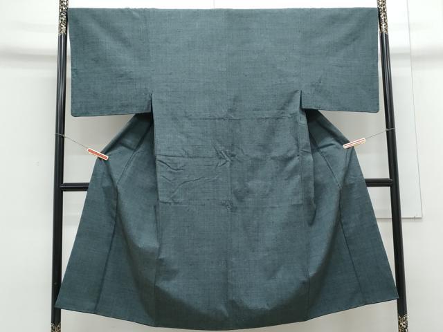 平和屋着物●男性　紬　霞文　正絹　逸品　CAAY9420th