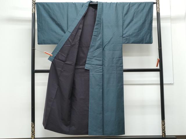 平和屋着物●男性　本場大島紬　アンサンブル　100亀甲　総詰め　正絹　逸品　CAAY9503th