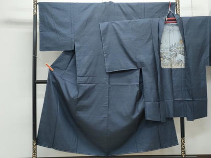 平和屋着物●男性 本場大島紬 アンサンブル 100亀甲 総詰め 正絹 逸品 CAAY9505th