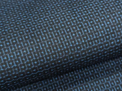 平和屋着物●男性 本場大島紬 アンサンブル 100亀甲 総詰め 正絹 逸品 CAAY9505th