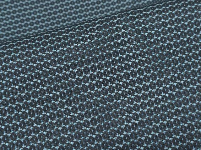 平和屋着物●男性　紬　アンサンブル　100亀甲　正絹　逸品　CAAY9506th