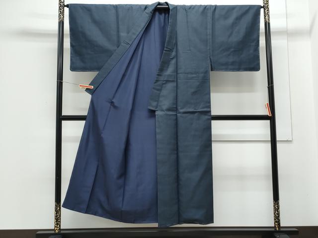 平和屋着物●男性 紬 アンサンブル 120亀甲 正絹 逸品 未使用 CAAY9507th
