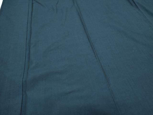 平和屋着物●男性　紬　色無地　アンサンブル　褐返色　正絹　逸品　CAAY9511th