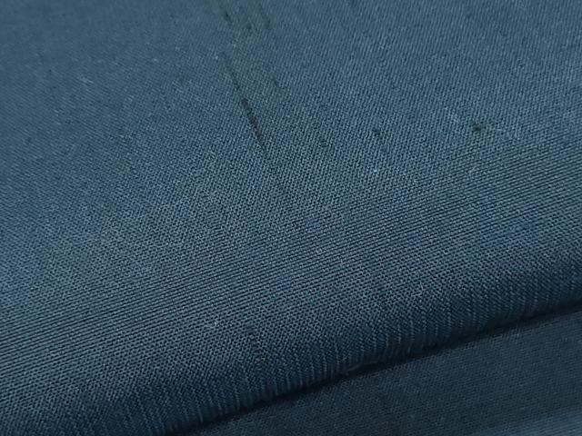 平和屋着物●男性　紬　色無地　アンサンブル　褐返色　正絹　逸品　CAAY9511th