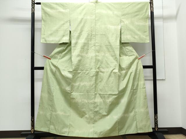 平和屋着物●紅花紬 米沢 霞文 正絹 逸品 CAAY9527th