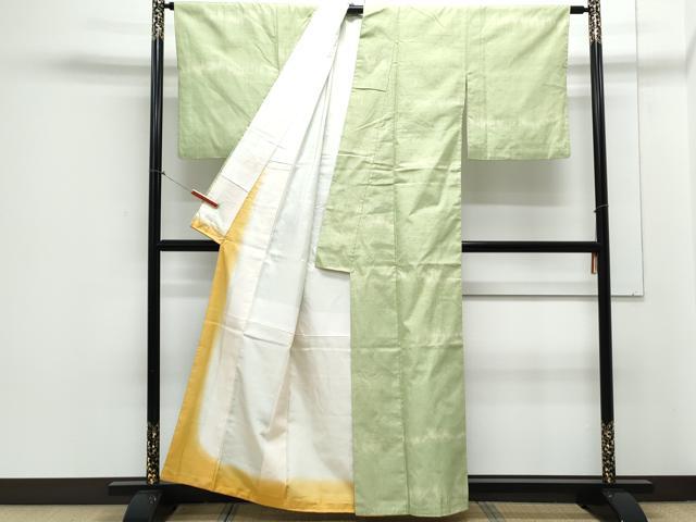 平和屋着物●紅花紬 米沢 霞文 正絹 逸品 CAAY9527th