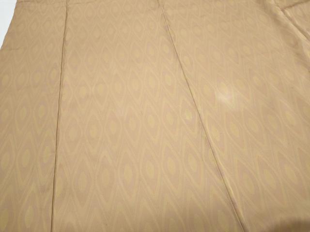 平和屋着物●上質なお召　吉祥文　正絹　逸品　CAAY9538th